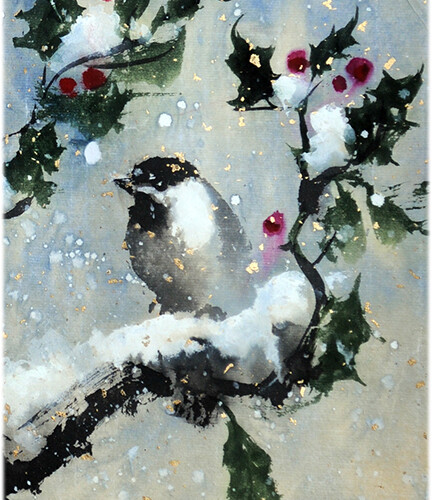 Sumi` painting by Jane Grace Taylor, Art Stop instructor
