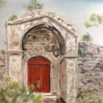 Original Watercolor, Anne Jurgens 11" x 14" Framed, $395