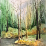 Anne Jurgens Original Watercolor 11" x 14", Unframed $395