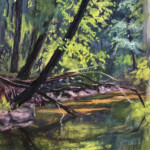 Giclee` reproduction, 8" x 10" matted to 11" x 14"